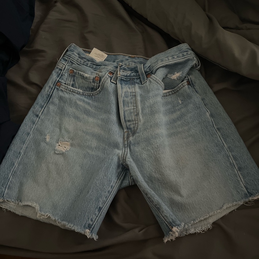 Levi denim shorts